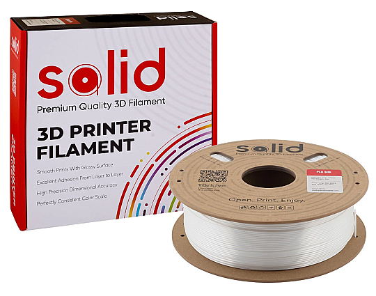 Solid Filament Silk PLA Ağ - 1 kq - 4