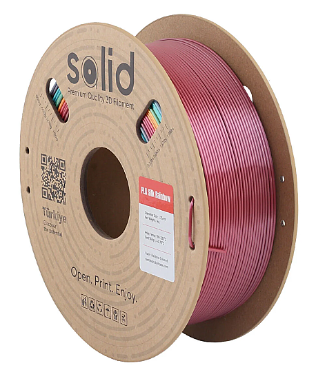 Solid Filament Silk PLA Göyqurşağı - 1 kq