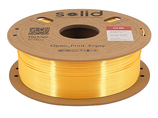 Solid Filament Silk PLA Qızılı - 1 kq - 2