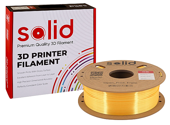 Solid Filament Silk PLA Qızılı - 1 kq - 4