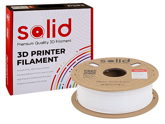 Solid Hyper PETG Filament Ağ - 1 kq - 3