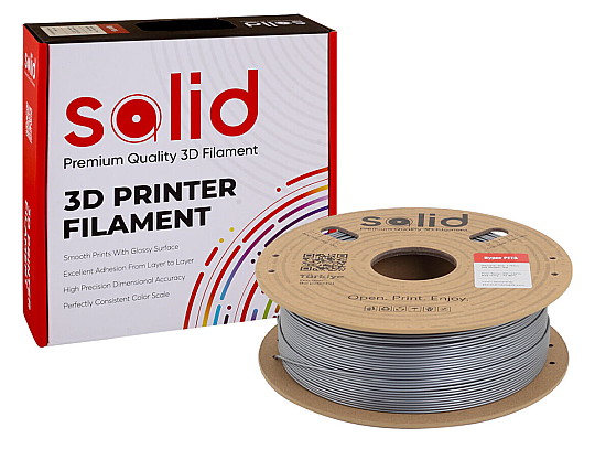 Solid Hyper PETG Filament Kosmik Boz - 1 kq - 3