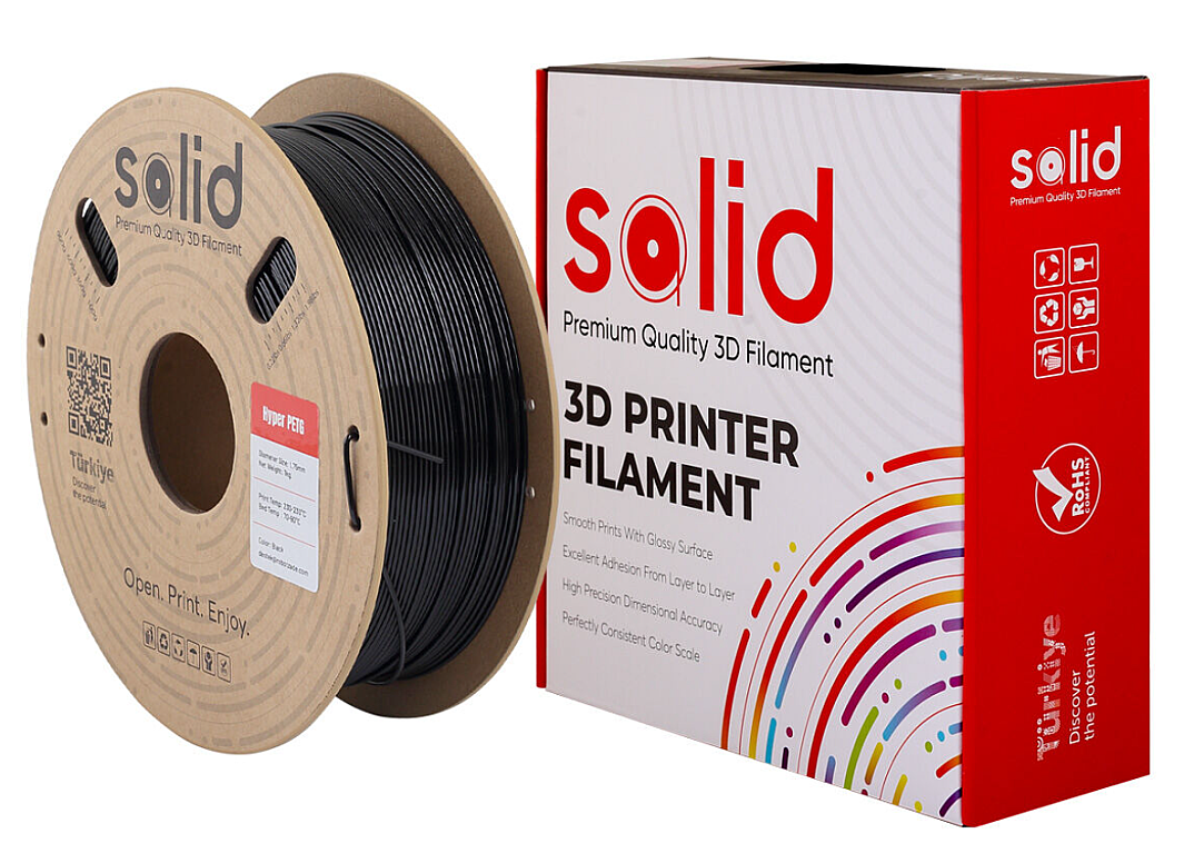Solid Hyper PETG Filament Qara - 1 kq - 3