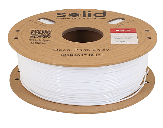 Solid Hyper TPU Filament Ağ - 1 kq - 2