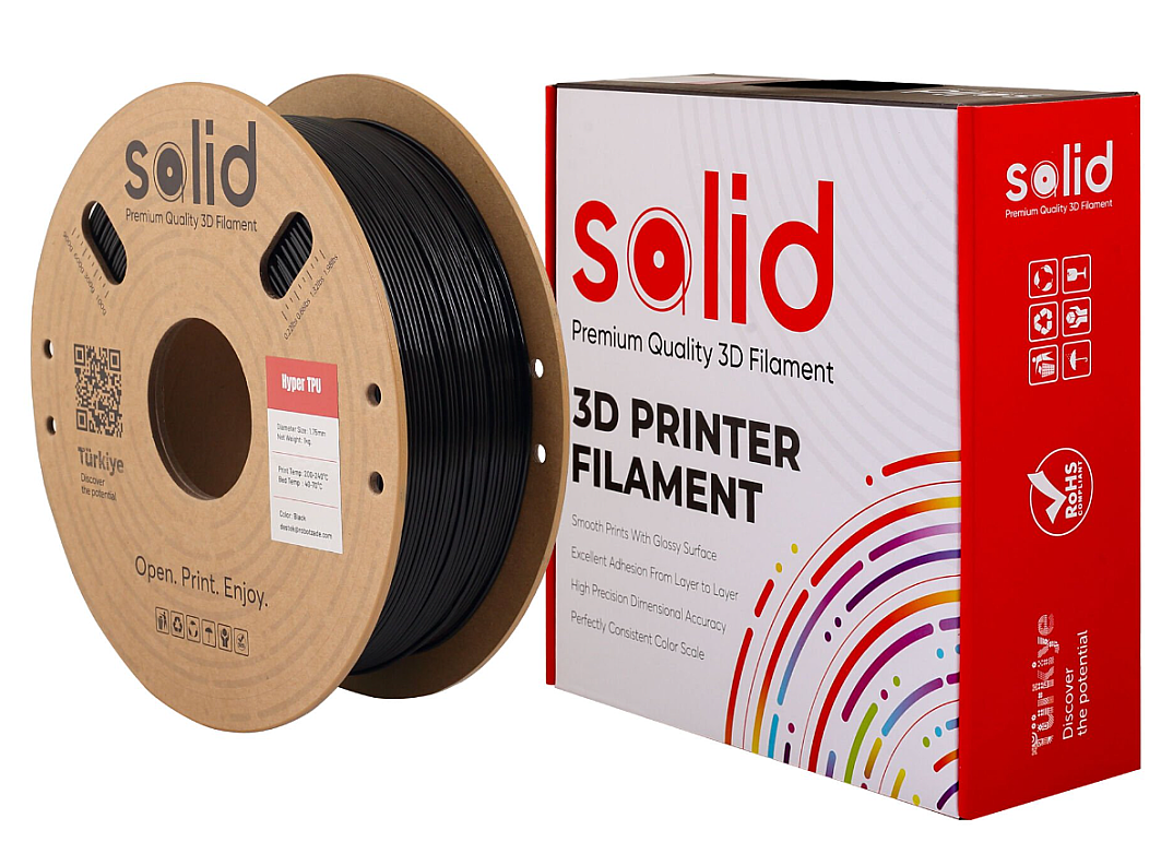 Solid Hyper TPU Filament Qara - 1 kq - 4