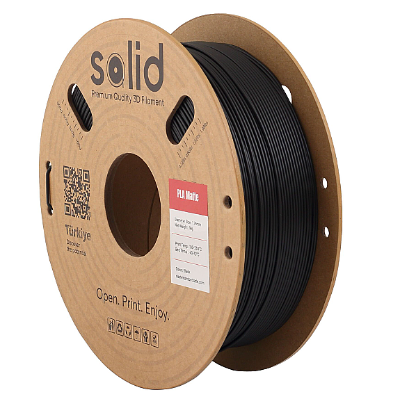 Solid PLA Matte Filament Qara - 1 kq - 1