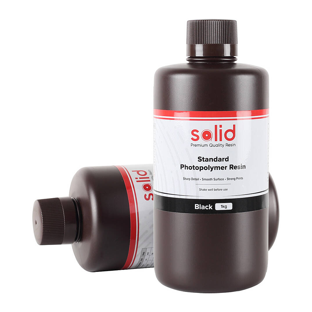 Solid Standart UV Reçine Qara - 1 kq - 2