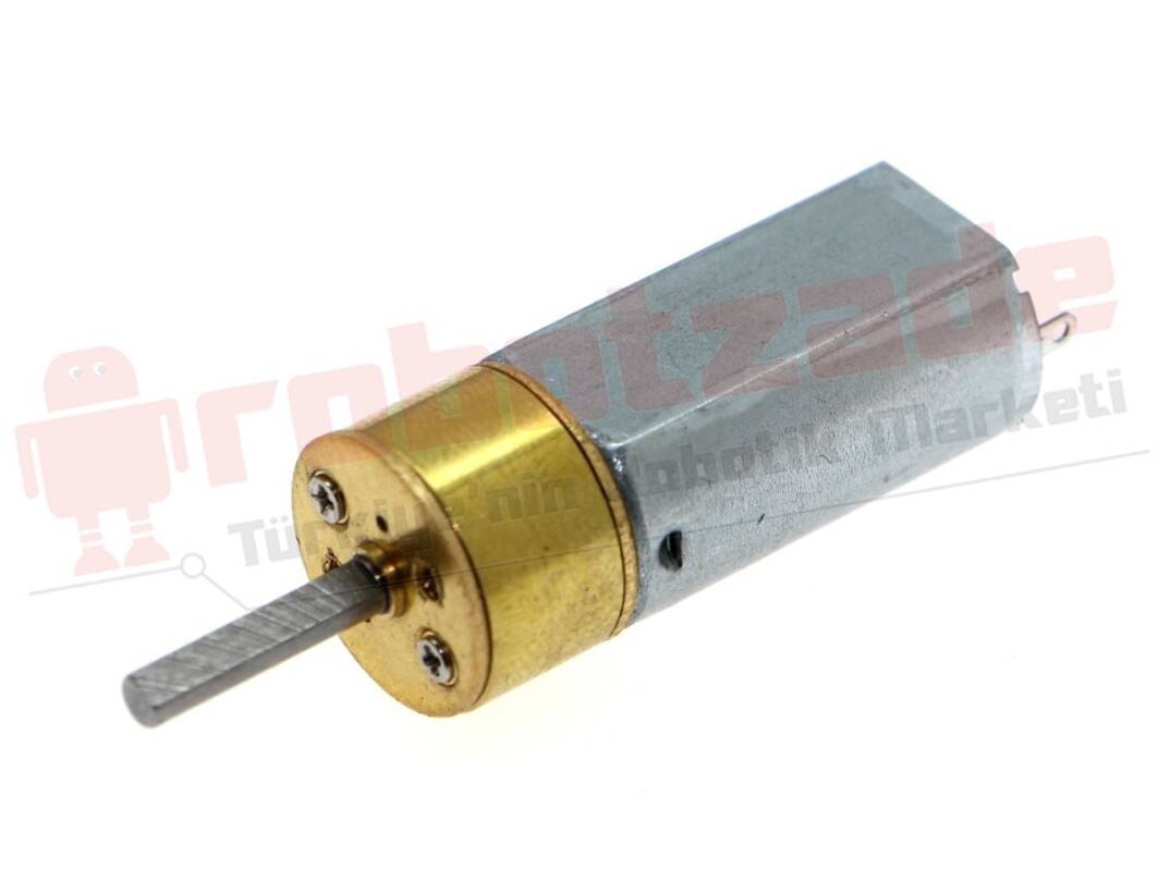 Spark 12V 3000 RPM DC Motor - Xətt İzləyən Robot Motoru - 2