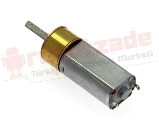 Spark 12V 3000 RPM DC Motor - Xətt İzləyən Robot Motoru - 3