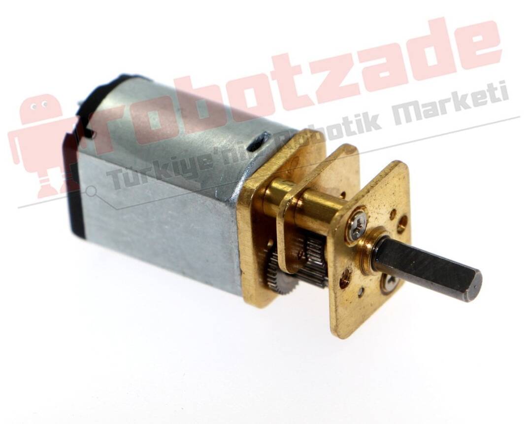 Spark 6V 1000 RPM DC Motor - Mini Sumo Robot Motoru - 3