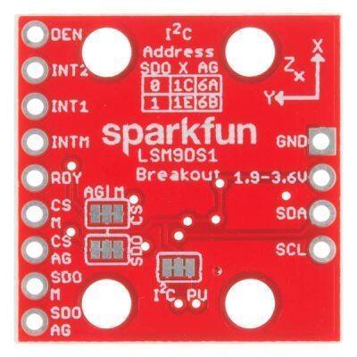 SparkFun 9 DOF IMU - 9 Degrees of Freedom IMU Breakout - 3