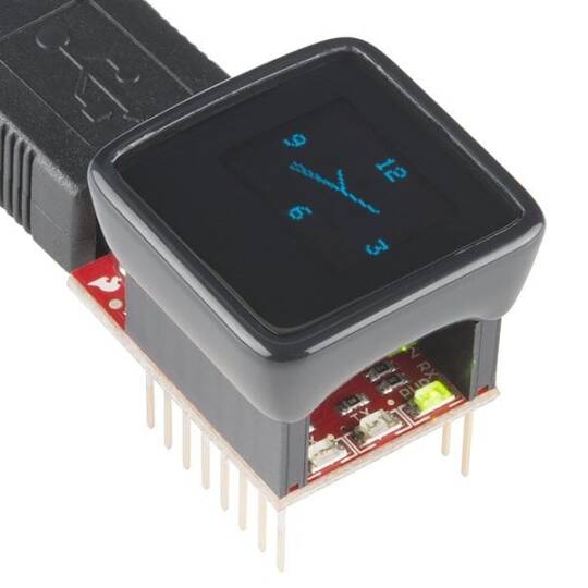 SparkFun MicroView - OLED Ekranlı Mini Arduino - OLED Arduino Module - 4
