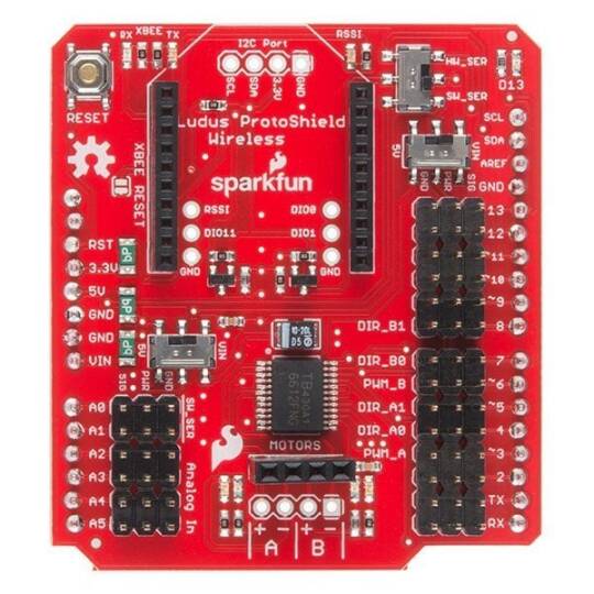 SparkFun Motor Sürücü + Xbee Shield - 2