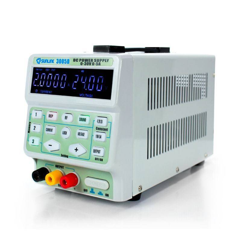 Sunline 3005D DC Güc Qaynağı 0-30V0-5A - 2