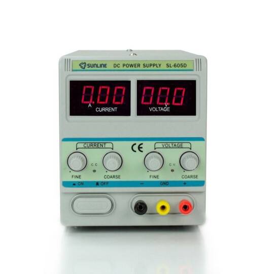 Sunline 605D DC Güc Qaynağı 0-60V0-5A