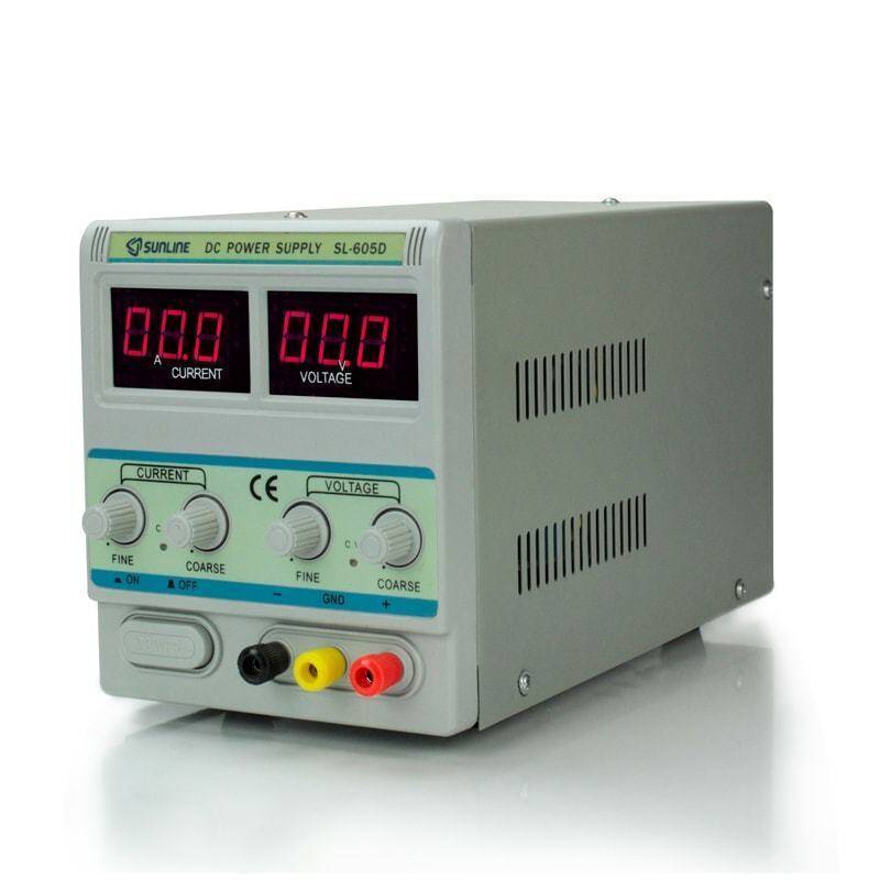Sunline 605D DC Güc Qaynağı 0-60V0-5A - 2