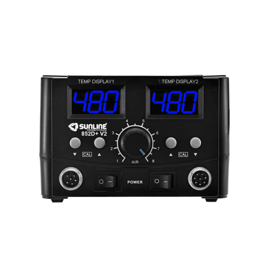 Sunline 852D+ V2 İsti Hava Üfürən Lehimləmə Stansiyası - 2