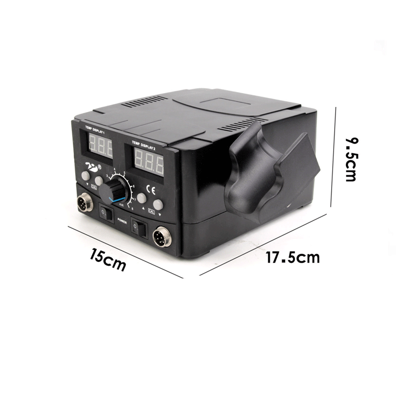 Sunline 852D+ V2 İsti Hava Üfürən Lehimləmə Stansiyası - 3