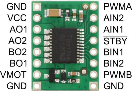 TB6612FNG Cüt Motor Sürücü Kartı - Yeni Versiyası - 3