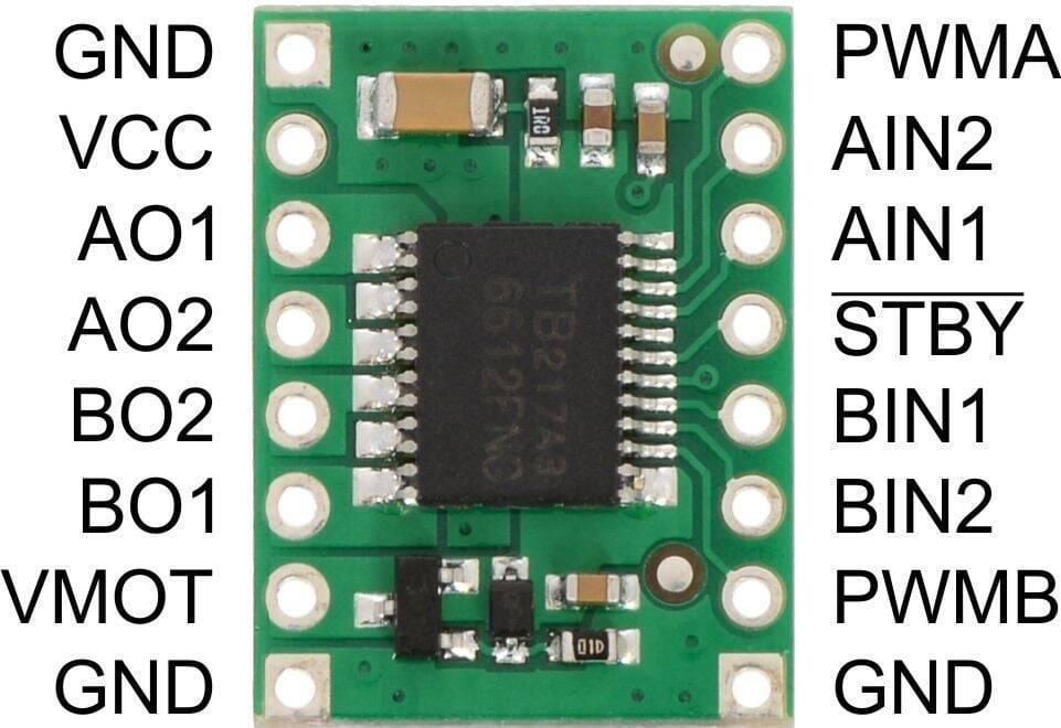 TB6612FNG Cüt Motor Sürücü Kartı - Yeni Versiyası - 3