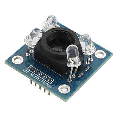 TCS3200 Rəng Sensor Kartı - Sensor Yuvalı Model - 1