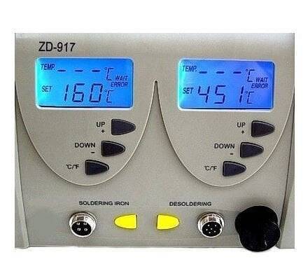 Temperatur Tənzimli Vakumlu Rəqəmsal Lehimləmə Stansiyası - Lehim ZD-917 - 3