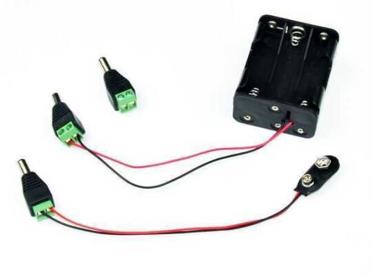 Terminal Girişli DC Barrel Jack - DC Barrel to Wire Jack - 3