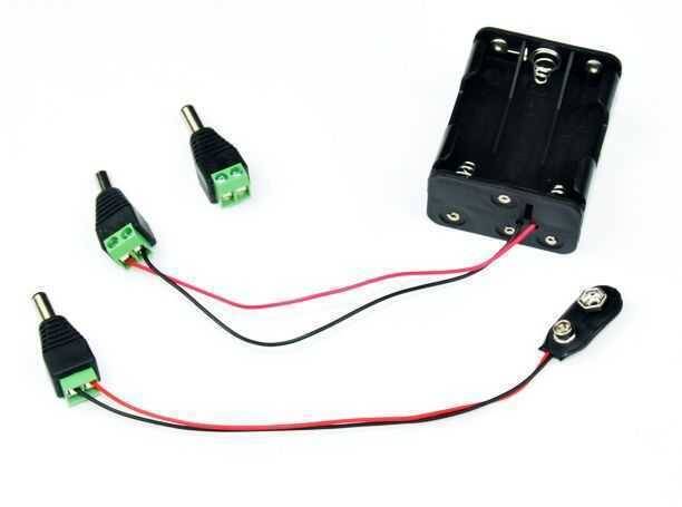 Terminal Girişli DC Barrel Jack - DC Barrel to Wire Jack - 3