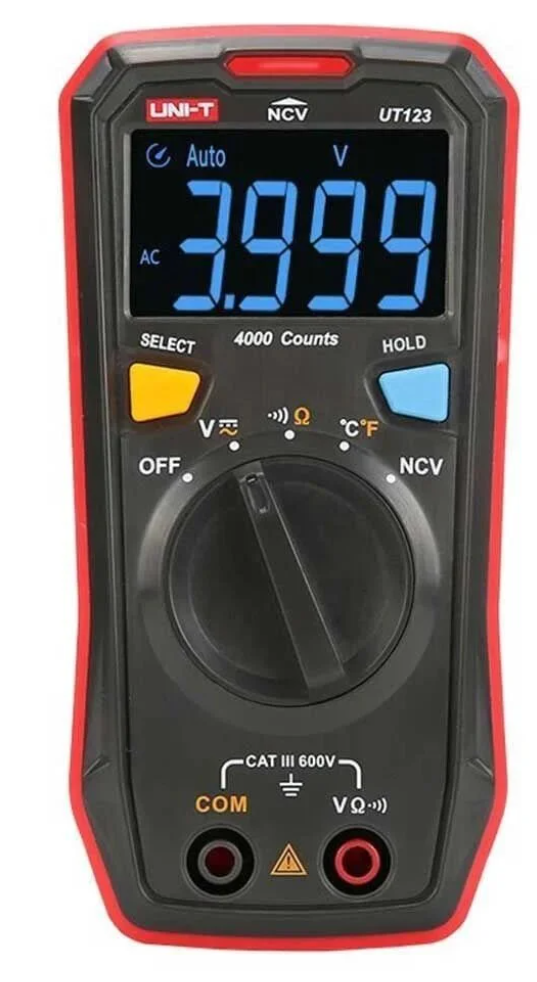 Unit UT123 Rəqəmsal LED Ekranlı Multimetr - 1