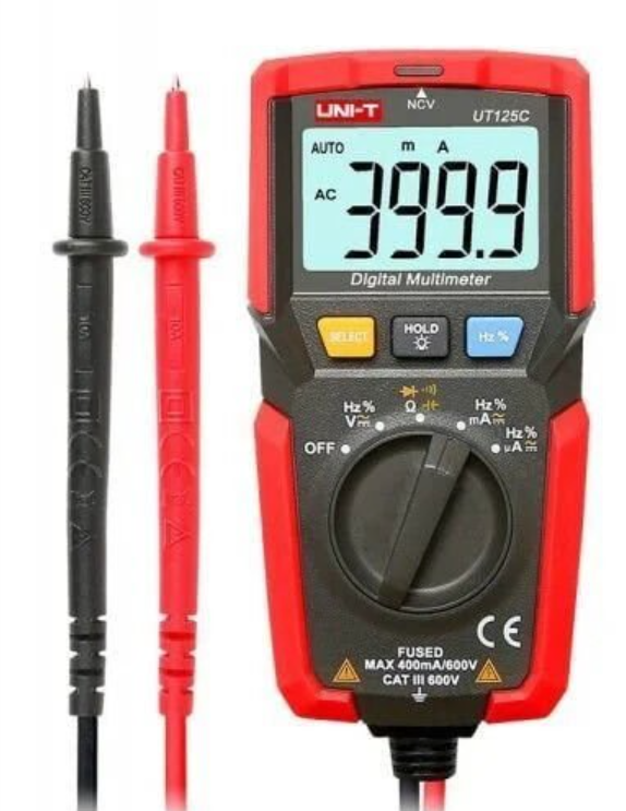 Unit UT125C Rəqəmsal Multimetr - 1