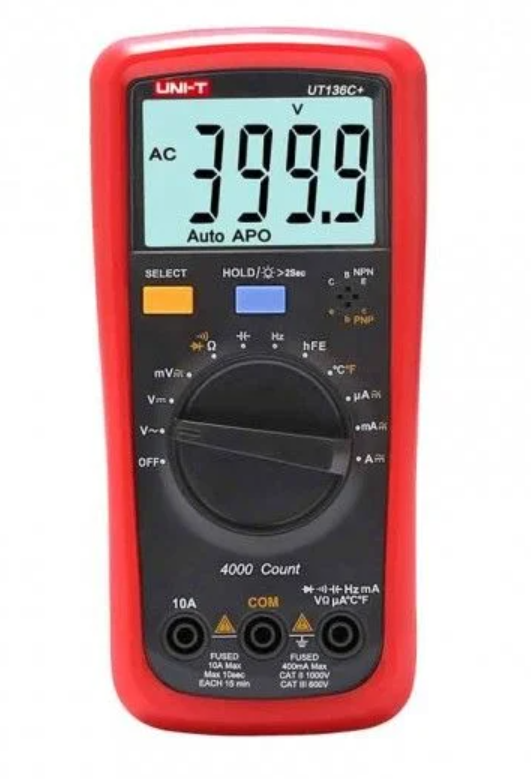 Unit UT136C+ Rəqəmsal Multimetr - 1