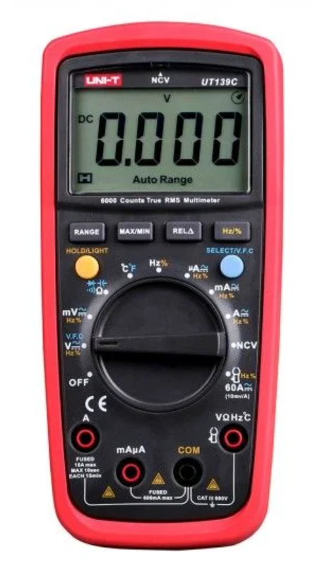 Unit UT139C True RMS Rəqəmsal Multimetr - 1
