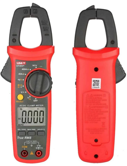Unit UT203+ 400A Rəqəmsal Qısqac Ampermetr - 1