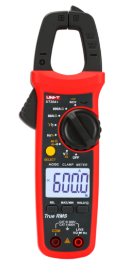 Unit UT204+ 400-600A AC/DC TRUE RMS Qısqac Ampermetr - 1
