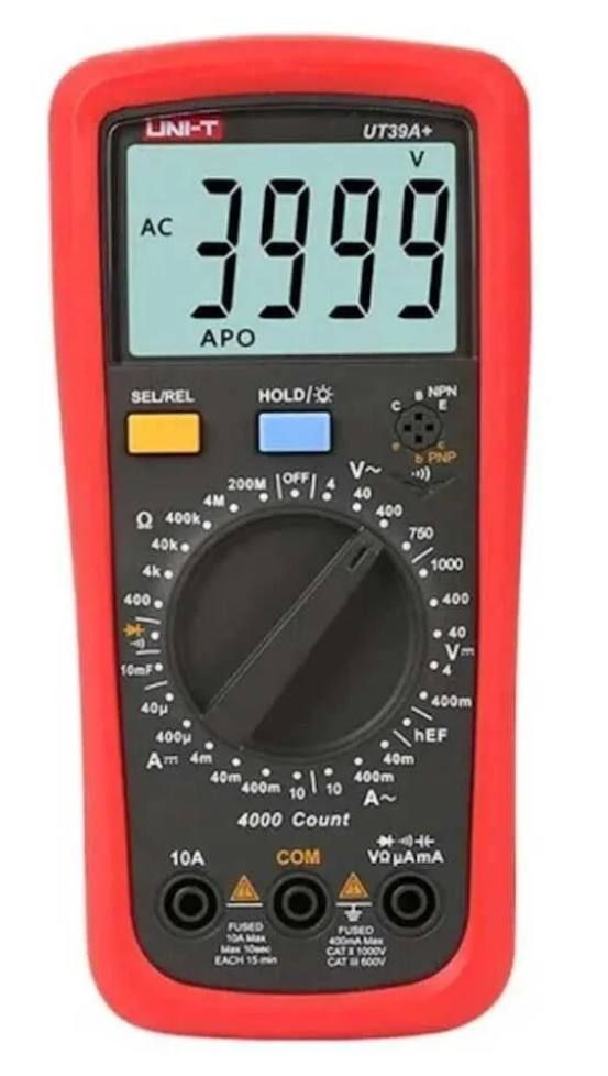 Unit UT39A+ Rəqəmsal Multimetr - 1