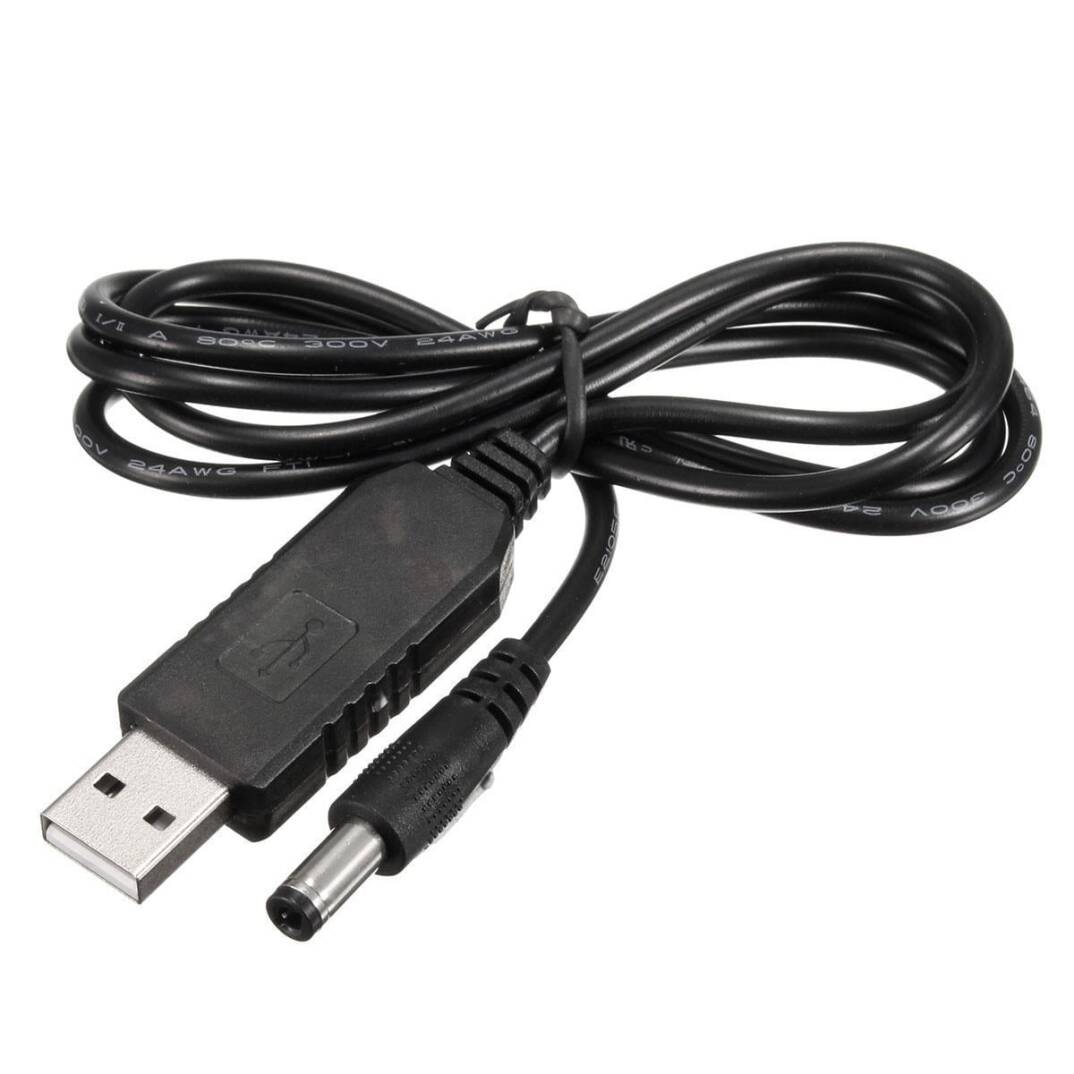 USB-Barrel Jack Gərginlik Yüksəldici Giriş 5V, Çıxış 12V - 3
