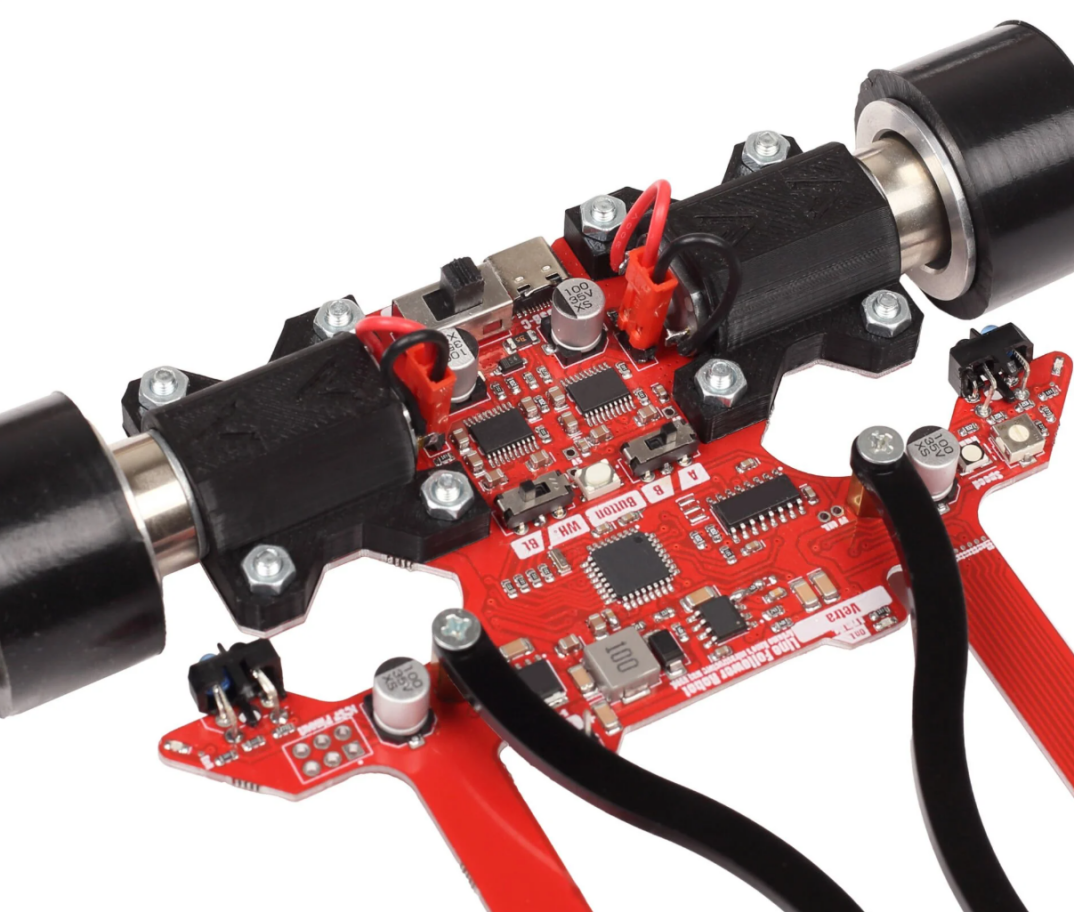 Vetra Sürətli Xətt İzləyən Robot Dəsti Enkoderli - 5000 RPM - 4