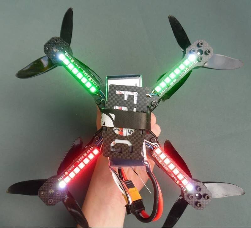 WS2812 8li Zolaq RGB LED Modulu - RGB Stick Modul - 3