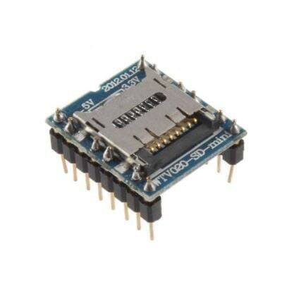 WTV020 Mini SD Kartlı MP3 Modulu - 1
