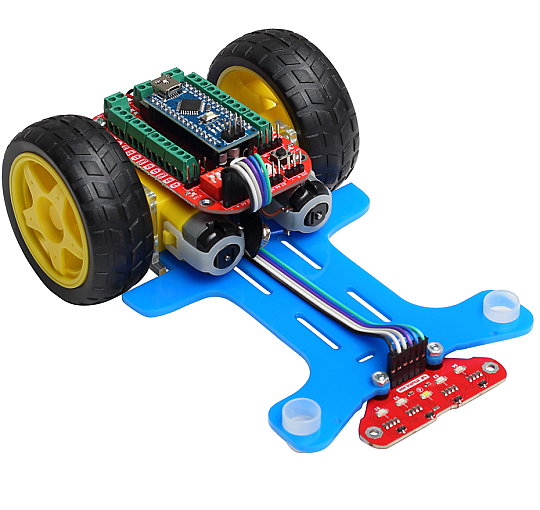 Xətt İzləyən Robot Dəsti - Alfa