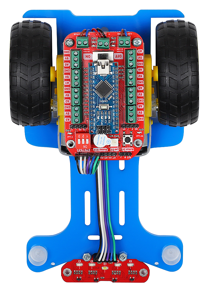 Xətt İzləyən Robot Dəsti - Alfa - 5