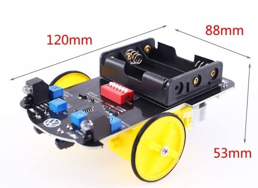 Xətt İzləyən Robot və Maneədən Qaçan Robot Sökülmüş Dəst - 2