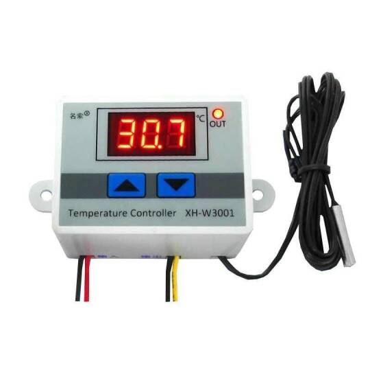 XH-W3001 220V DC Rəqəmsal Termostat 1500 W - 3